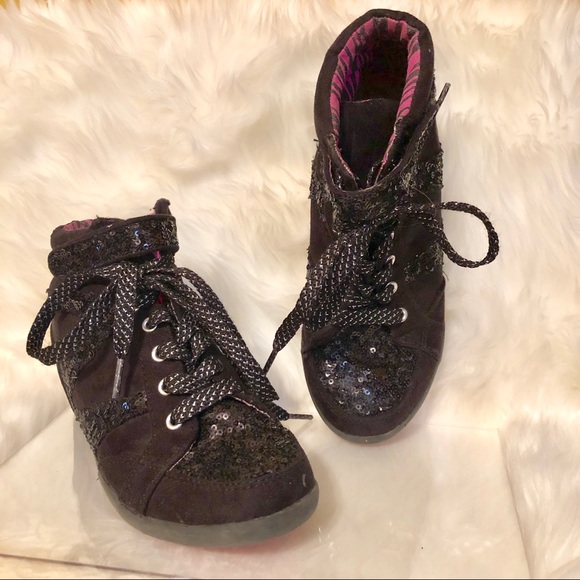 Justice Other - Justice Black Hightop Sneakers